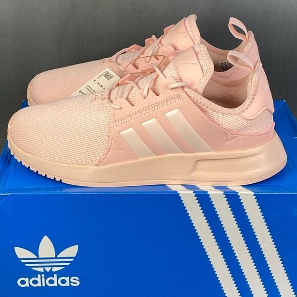adidas X_PLR J 'Icey Pink' sneaker shoes Youths size 5.5 (Y5.5) new without box - Picture 4 of 11